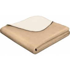 Плед Duo Cotton mousse-ecru
